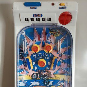 Vintage table top electronic Thunder ball machine Stunt Jumper pinball game Rare
